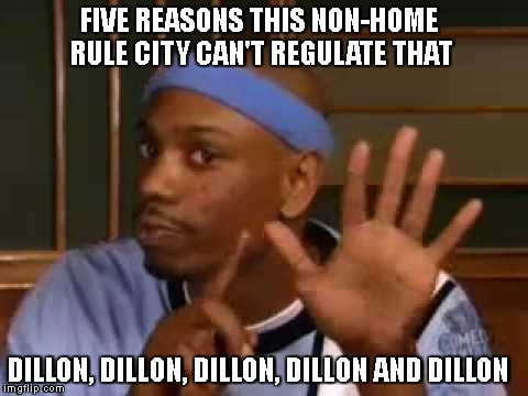 dillon's rule